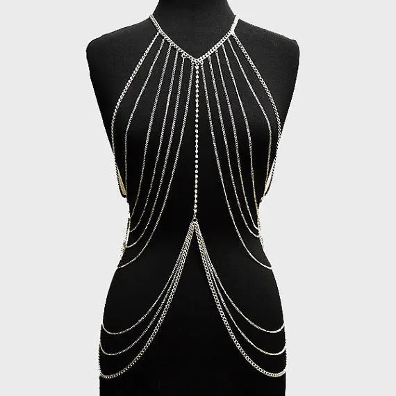 Celestial Layers Body Chain Harness
