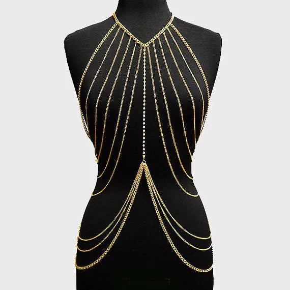 Celestial Layers Body Chain Harness